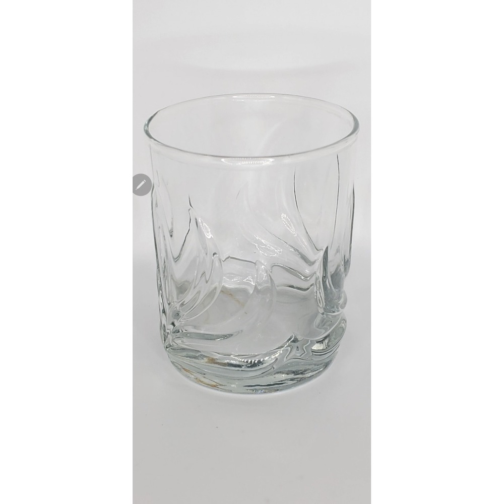 Elegant Cut Crystal Tall Whiskey Glass * Stunning‎ Design * HEAVY!